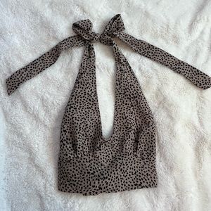 Pattern halter top!!